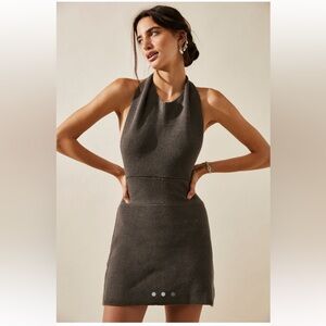 Free People Orchid Convertible Low Back Mini Dress